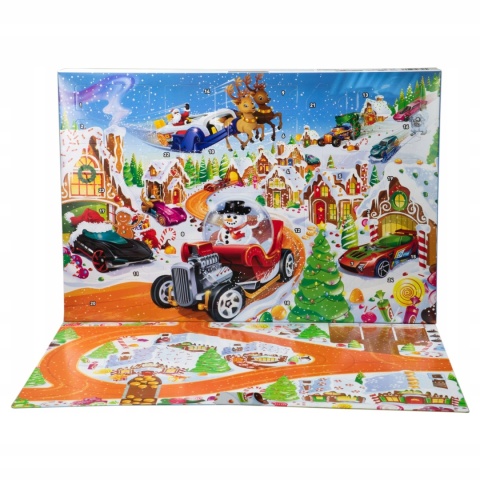 Hot Wheels Kalendarz adwentowy Zestaw do zabawy