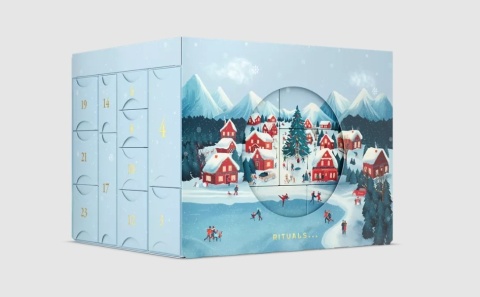 RITUALS DIORAMA KALENDARZ ADWENTOWY 2025 LUKSUSOWY ZESTAW 24 PREZENTÓW